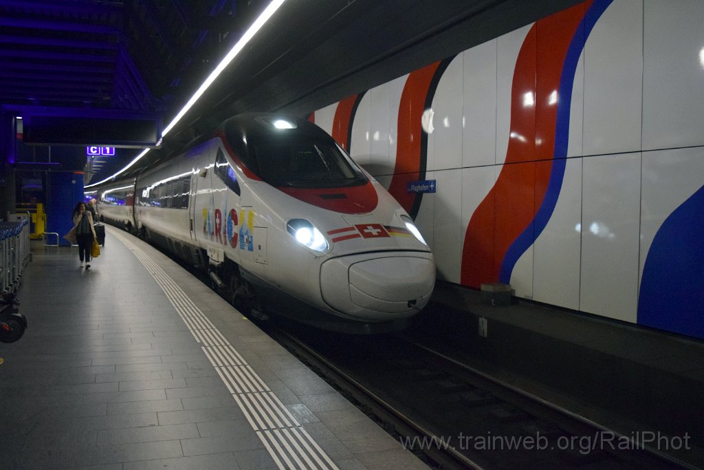 9603-0008-210325.jpg - SBB-CFF RABe 503.018 "Zürich-M nchen" / Zürich-Flughafen 21.3.2025