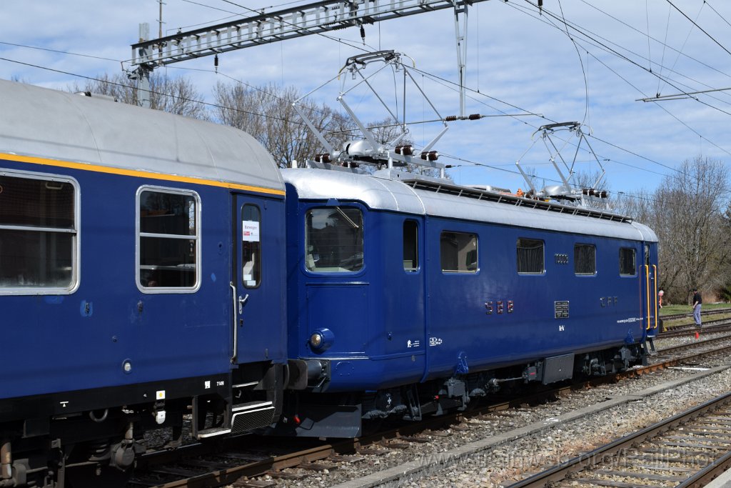 9605-0036-220325.jpg - Classic Rail Re 4/4' 10009 / Schwarzenburg 22.3.2025