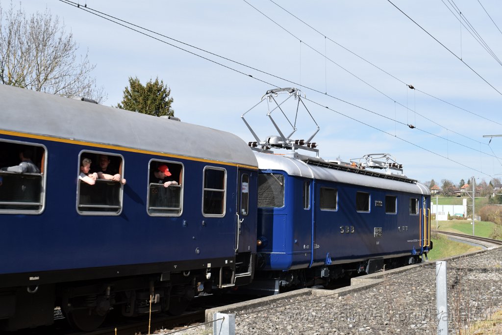 9608-0004-220325.jpg - Classic Rail Re 4/4' 10009 / Schwarzenburg 22.3.2025