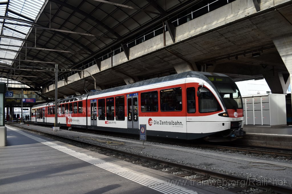 9613-0005-230325.jpg - ZB ABe 130.008-6 "Mörlialp" / Luzern 23.3.2025