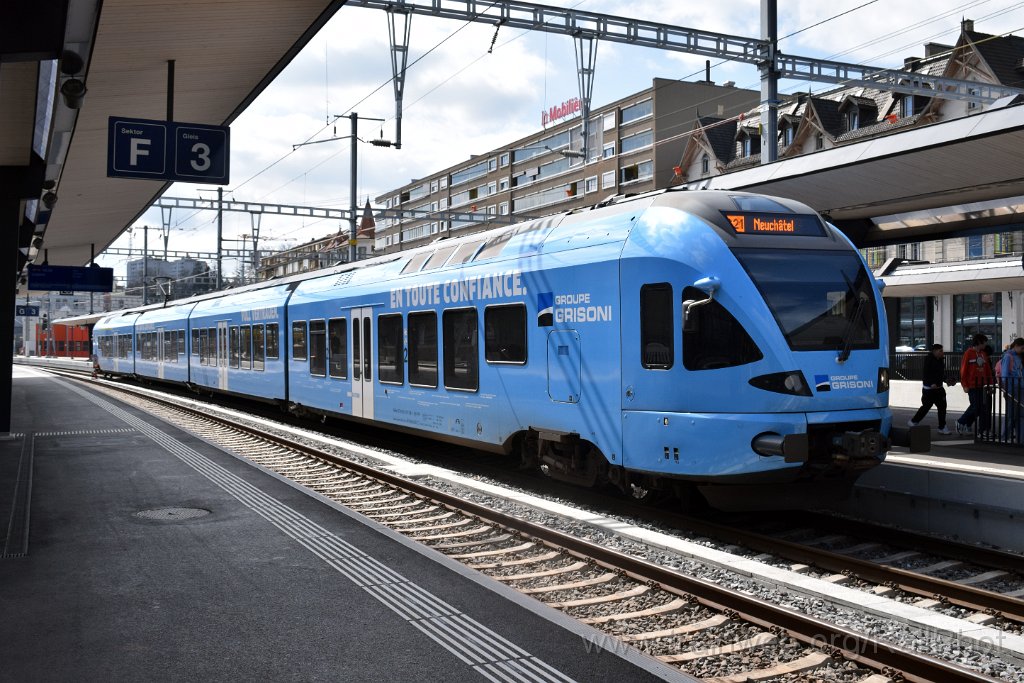 9615-0038-280325.jpg - TPF RABe 527.198 "Grisoni" / Fribourg 28.3.2025