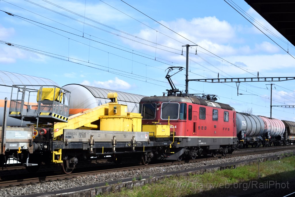 9629-0033-010425.jpg - SBB-CFF Re 4/4" 11283 / Killwangen-Spreitenbach 1.4.2025