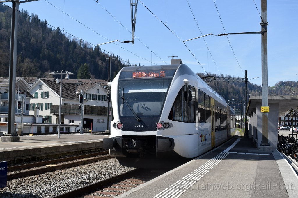 9637-0014-080425.jpg - Thurbo RABe 526.794-3 "Chur" / Wattwil 8.4.2025