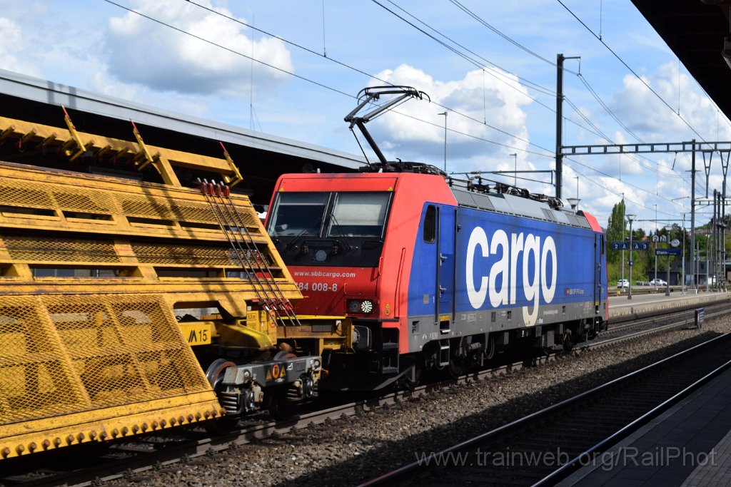 9662-0049-220425.jpg - SBB-CFF Re 484.008 / Stein-Säckingen 22.4.2025