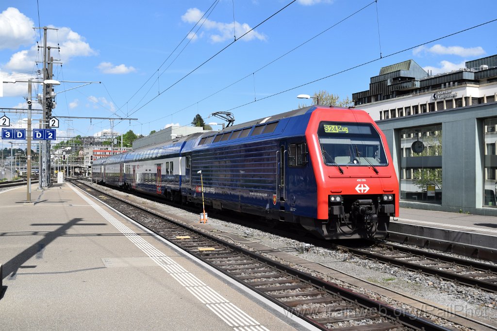 9669-0001-230425.jpg - SBB-CFF Re 450.055-9 "Küsnacht ZH" / Schaffhausen 23.4.2025