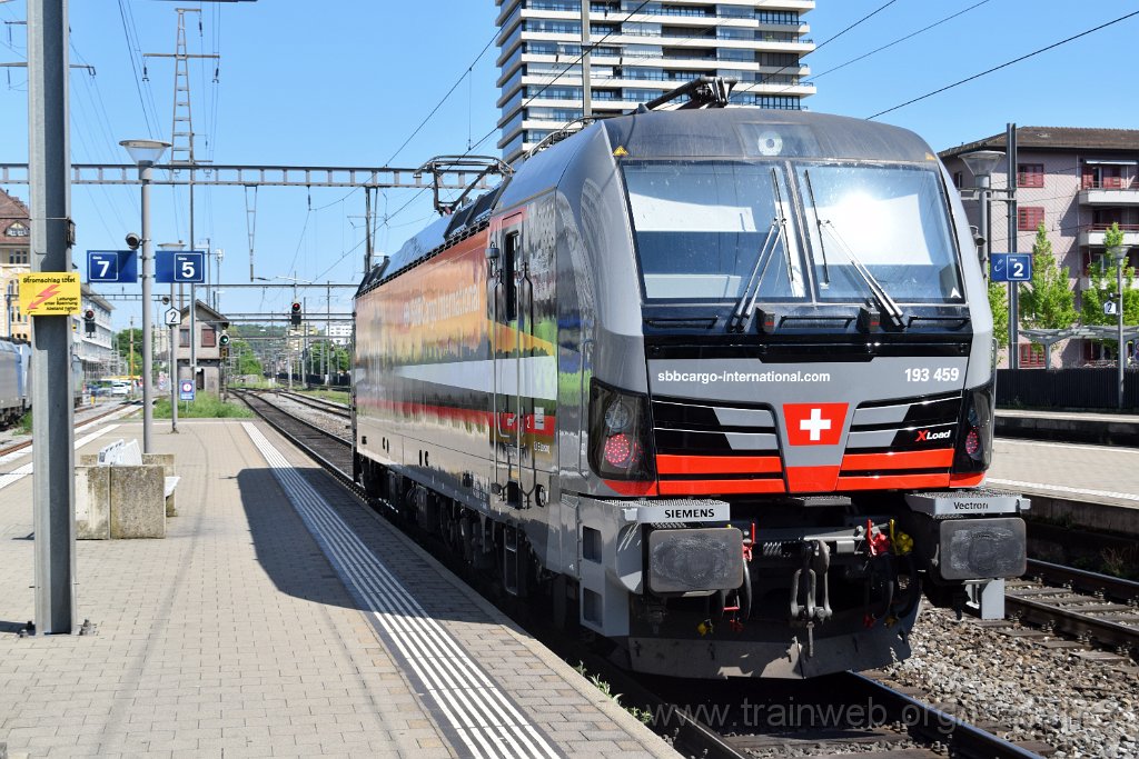 9682-0033-290425.jpg - SBB-CFF 193.459 "Bundestag" / Pratteln 29.4.2025