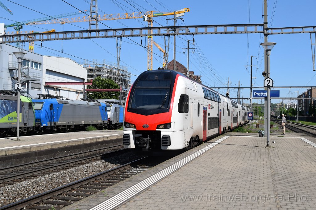 9683-0001-290425.jpg - SBB-CFF RABe 512.026 "Serviceanlage Basel" / Pratteln 29.4.2025