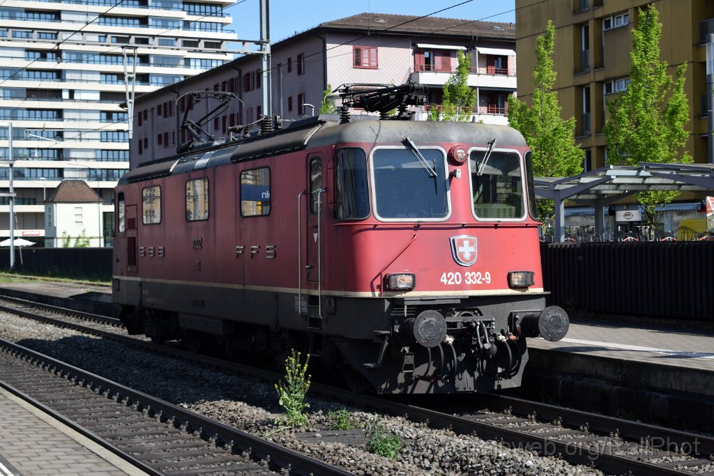 9688-0027-290425.jpg - SBB-CFF Re 4/4" 11332 / Pratteln 29.4.2025