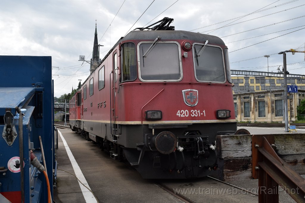 9707-0005-030525.jpg - SBB-CFF Re 4/4" 11322 + Re 4/4" 11331 / St.Gallen HB 3.5.2025