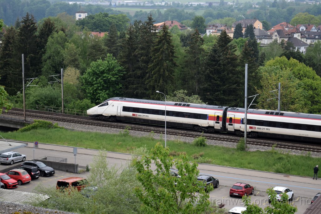 9714-0008-090525.jpg - SBB-CFF RABe 503.022 "Johann Wolfgang von Goethe" / St.Gallen-Haggen 9.5.2025
