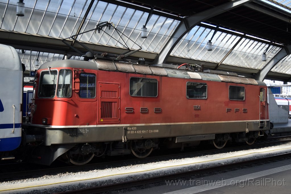 9754-0037-180525.jpg - SBB-CFF Re 4/4" 11154 / Zürich HB 18.5.2025