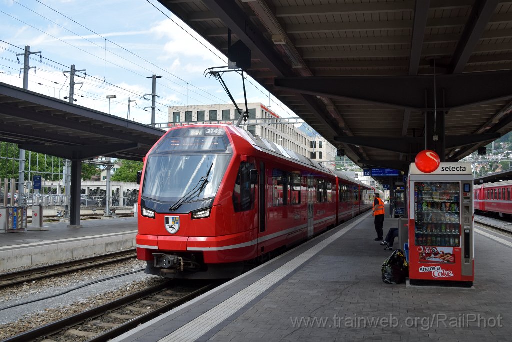 9783-0037-060625.jpg - RhB ABe 4/16 3142 / Chur 6.6.2025