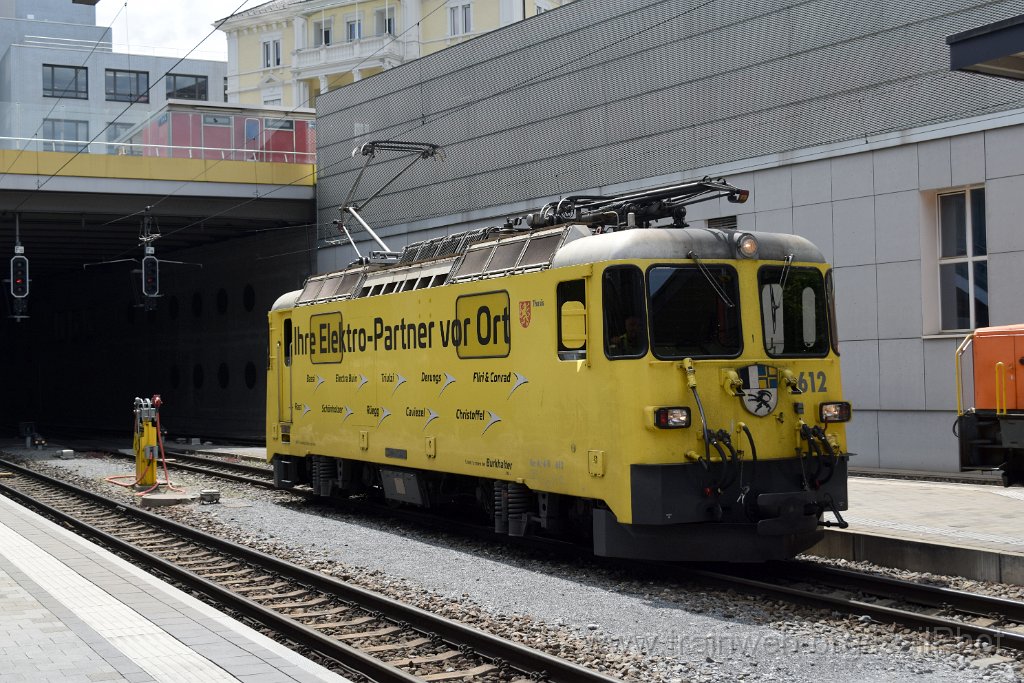 9784-0039-060625.jpg - RhB Ge 4/4" 612 "Thusis" / Chur 6.6.2025
