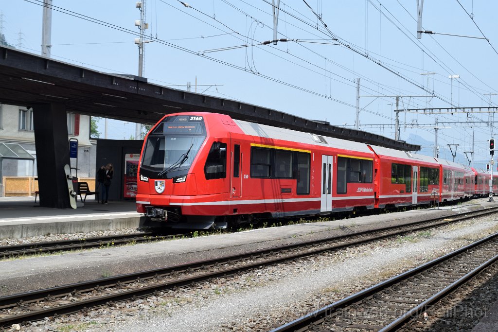 9802-0041-110625.jpg - RhB ABe 4/16 3160 / Landquart 11.6.2025