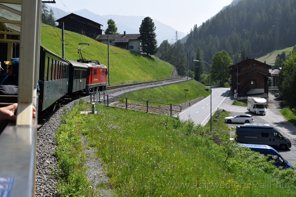 9806-0011-110625.jpg - RhB Ge 4/4" 625 "Küblis" / Davos-Glaris 11.6.2025
