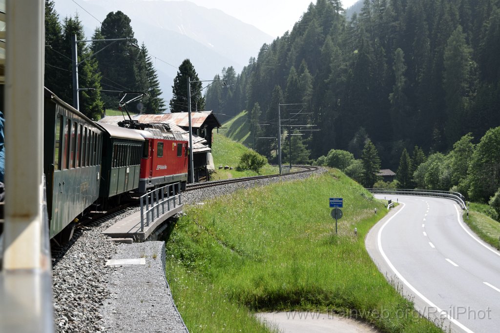 9806-0017-110625.jpg - RhB Ge 4/4" 625 "Küblis" / Davos-Glaris 11.6.2025