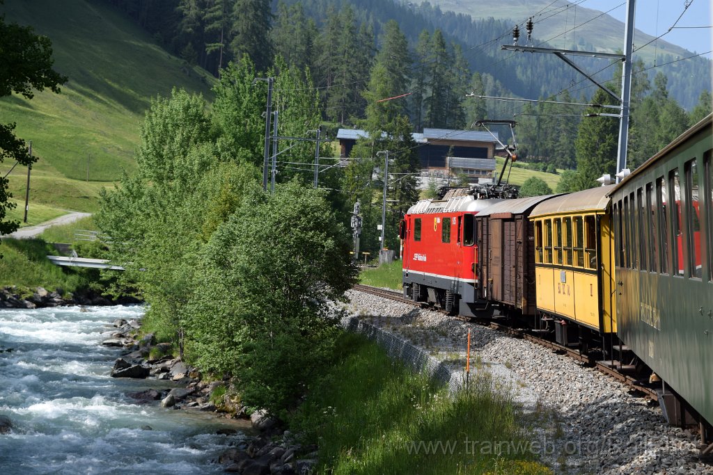 9808-0019-110625.jpg - RhB Ge 4/4" 625 "Küblis" / Davos-Glaris 11.6.2025