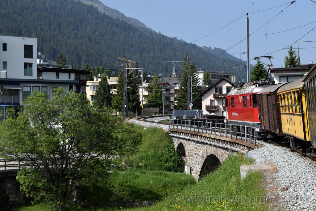 9808-0031-110625.jpg - RhB Ge 4/4" 625 "Küblis" / Davos-Platz 11.6.2025
