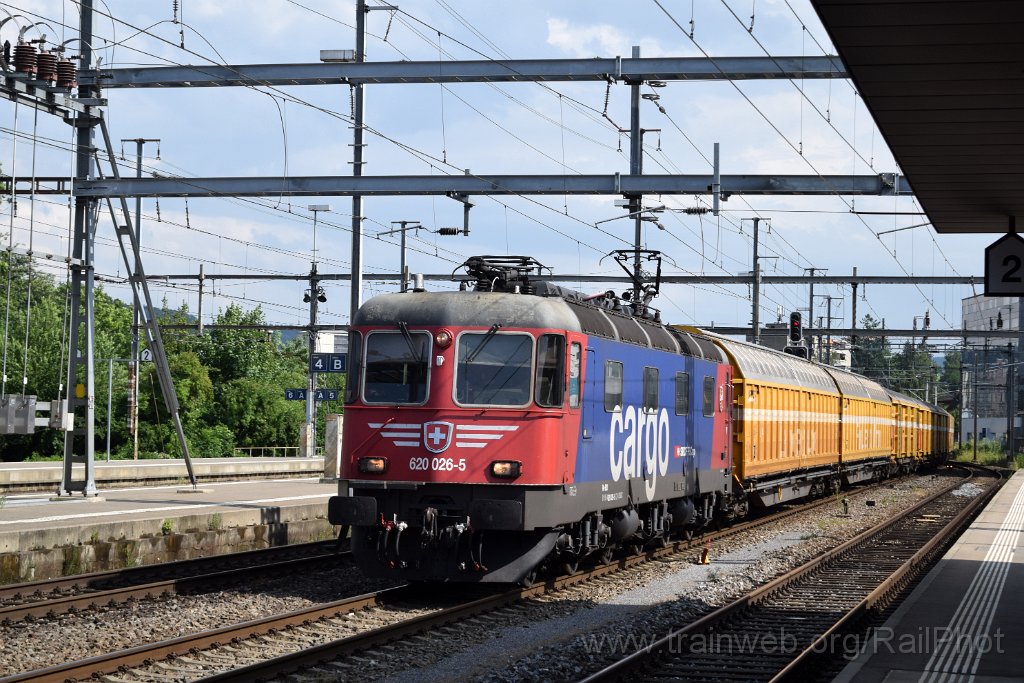 9853-0008-230625.jpg - SBB-CFF Re 620.026-5 "Zollikofen" / Dietikon 23.6.2025