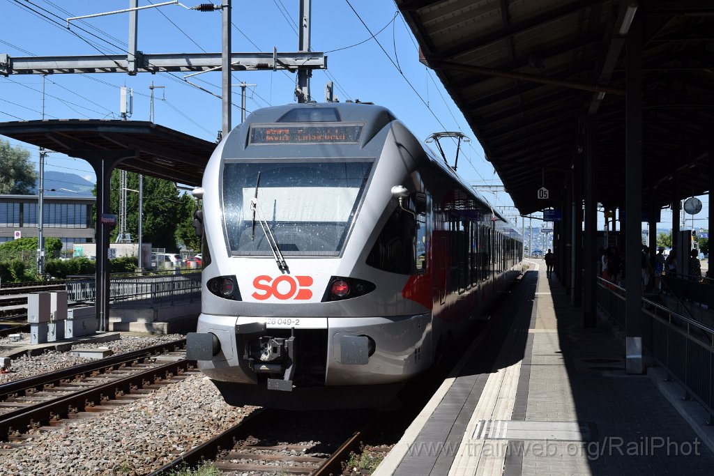 9860-0021-280625.jpg - SOB RABe 526.049-2 "Hochstückli" / Rapperswil 28.6.2025