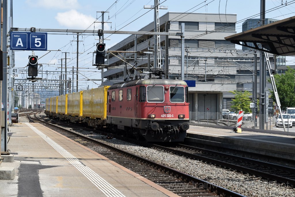 9870-0003-030725.jpg - SBB-CFF Re 4/4" 11322 / Aarau 3.7.2025