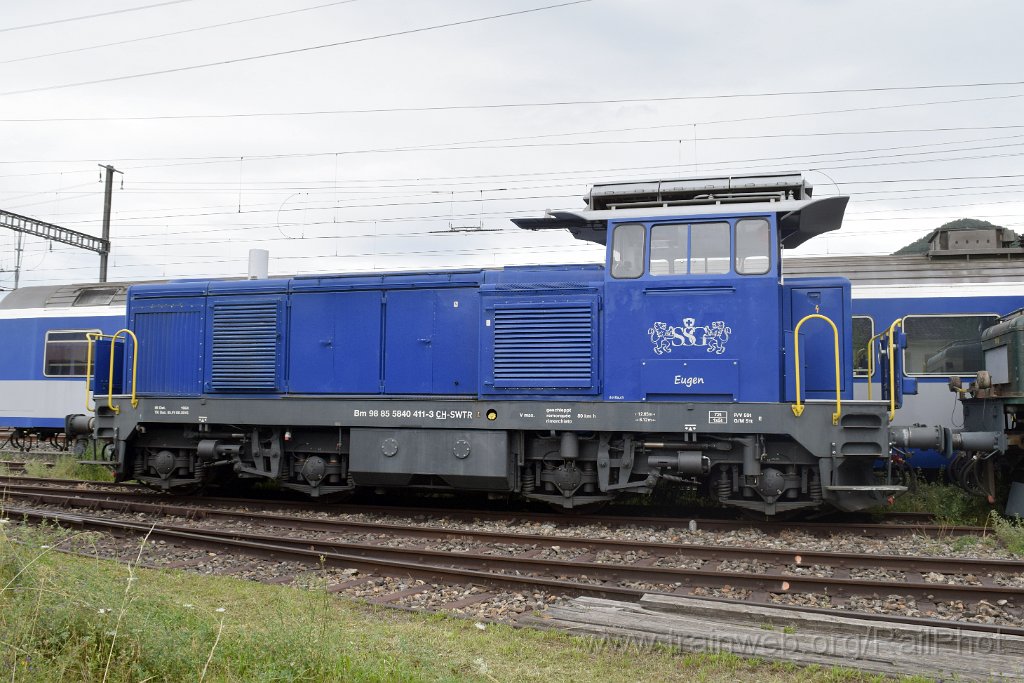 9890-0036-160725.jpg - Swisstrain Bm 840.411-3 "Eugen" / Sissach 16.7.2025