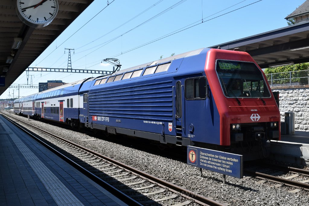 9899-0031-180725.jpg - SBB-CFF Re 450.095-5 "Wasterkingen" / Affoltern am Albis 18.7.2025