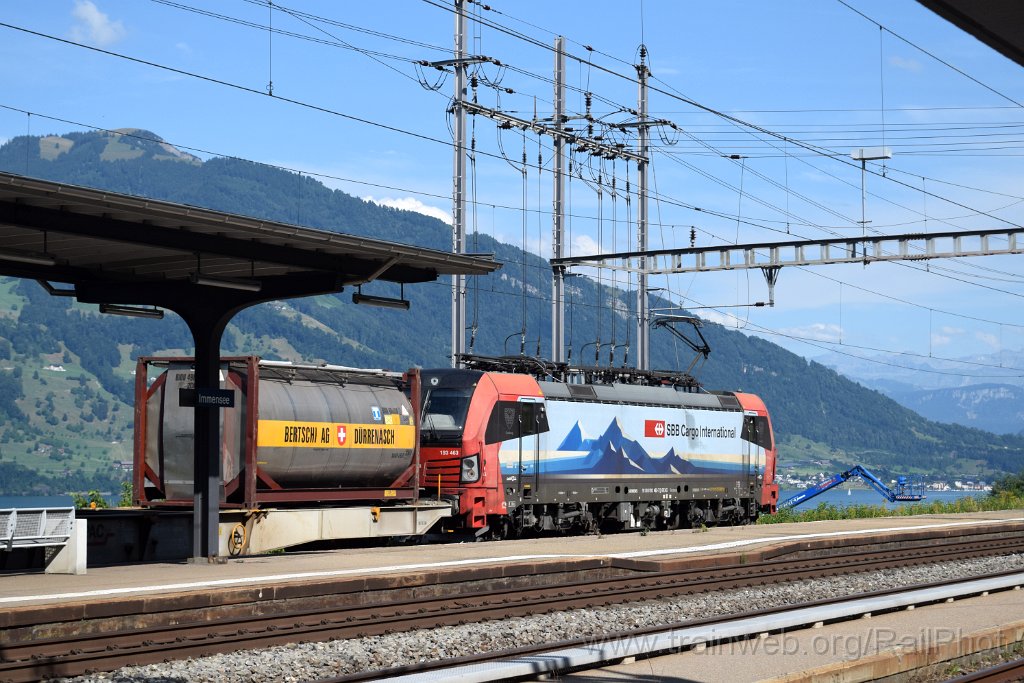 9904-0026-180725.jpg - SBB-CFF 193.463-7 "Duisburg" / Immensee 18.7.2025