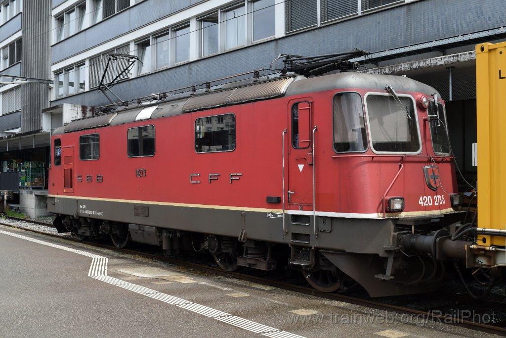9911-0031-250725.jpg - SBB-CFF Re 4/4" 11273 / St.Gallen HB 25.7.2025