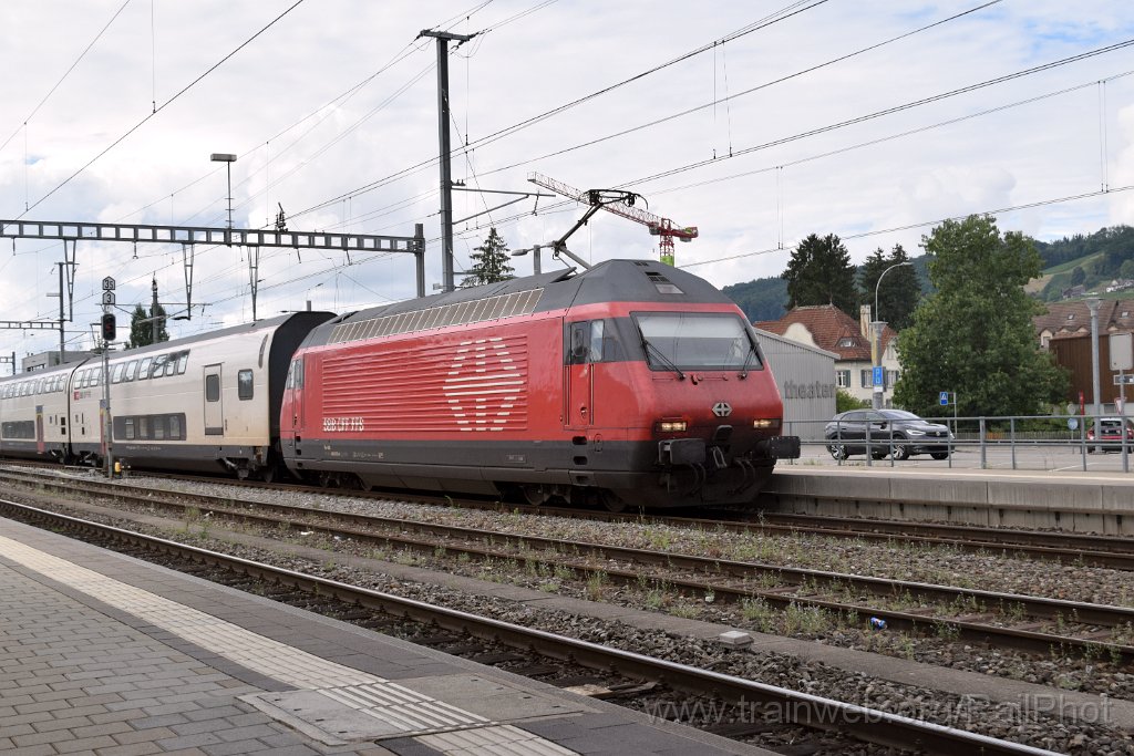 9912-0022-250725.jpg - SBB-CFF Re 460.070-6 "Matthias" / Weinfelden 25.7.2025