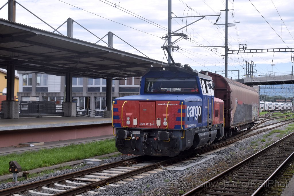 9926-0044-050825.jpg - SBB-CFF Eem 923.019-4 "La Berra" / St.Margrethen 5.8.2025