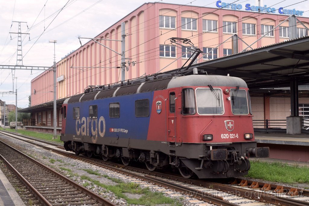 9927-0025-050825.jpg - SBB-CFF Re 620.021-6 "Taverne-Torricella" / St.Margrethen 5.8.2025