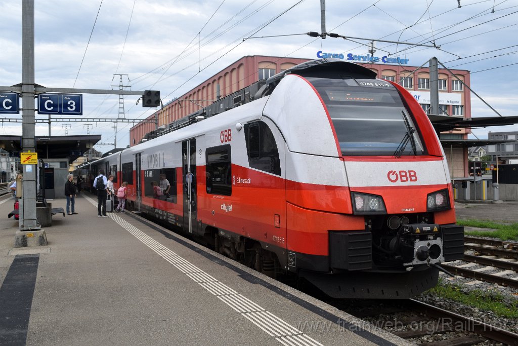 9928-0041-050825.jpg - ÖBB 4748.515-5 "Schwarzach" / St.Margrethen 5.8.2025