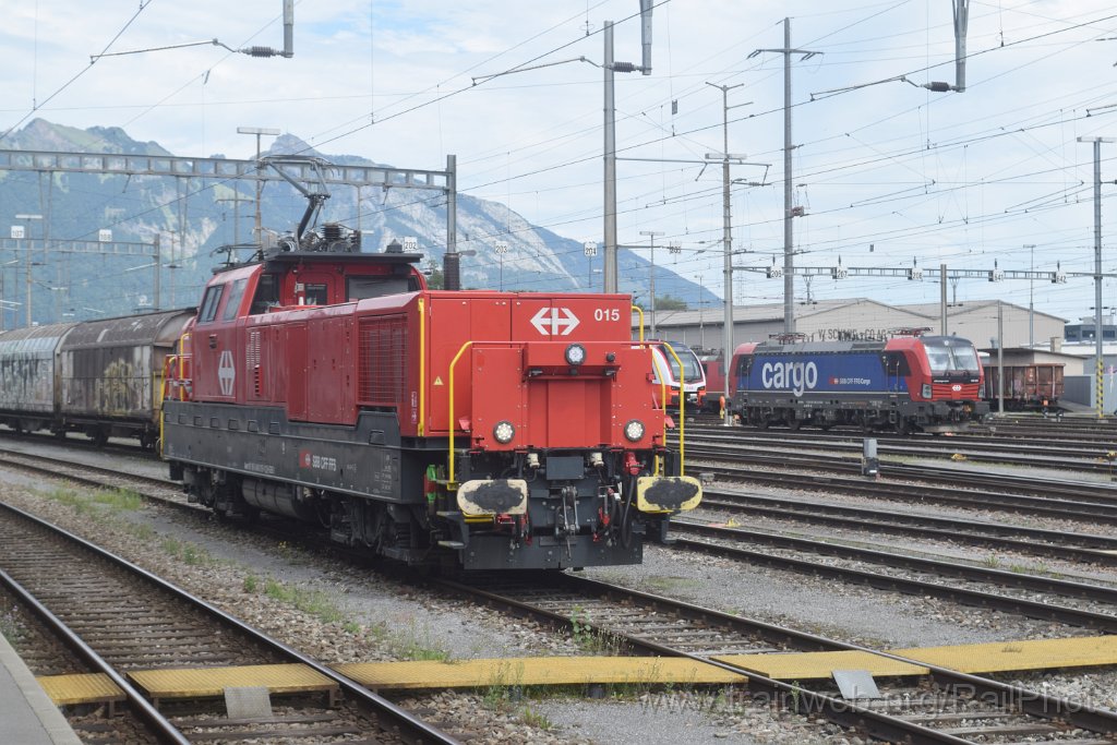 9930-0033-050825.jpg - SBB-CFF Aem 940.015-1 + 193.055 / Buchs SG 5.8.2025