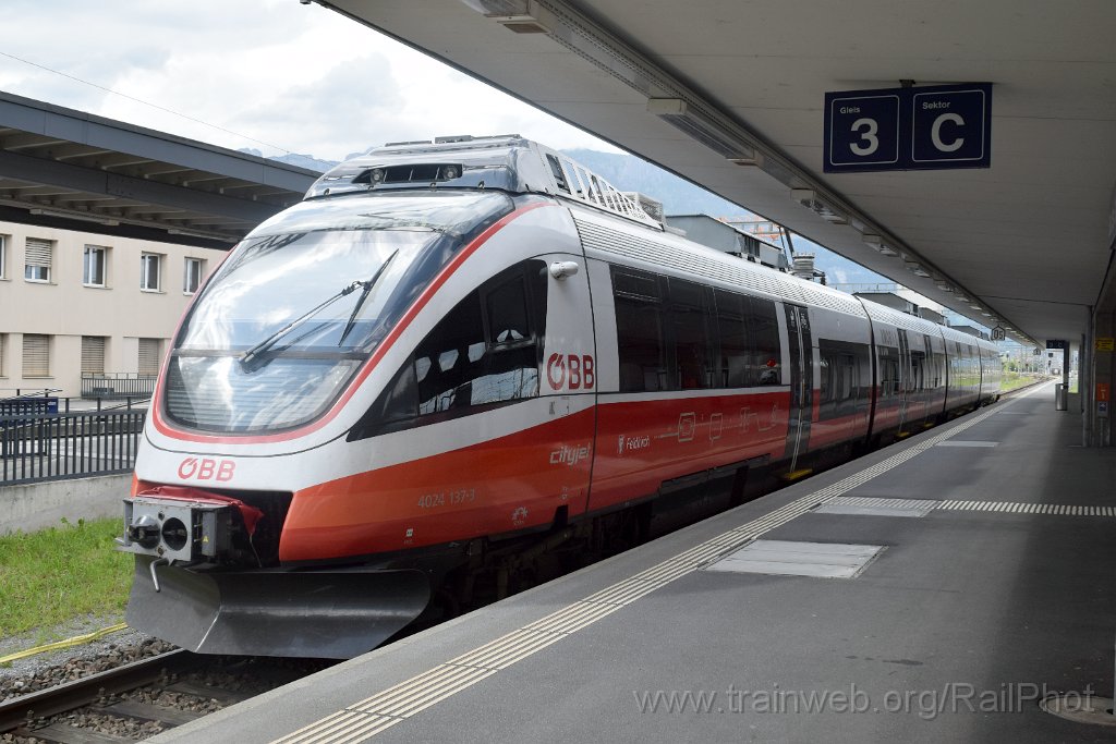 9935-0043-050825.jpg - ÖBB 4024.137-3 "Feldkirch" / Buchs SG 5.8.2025