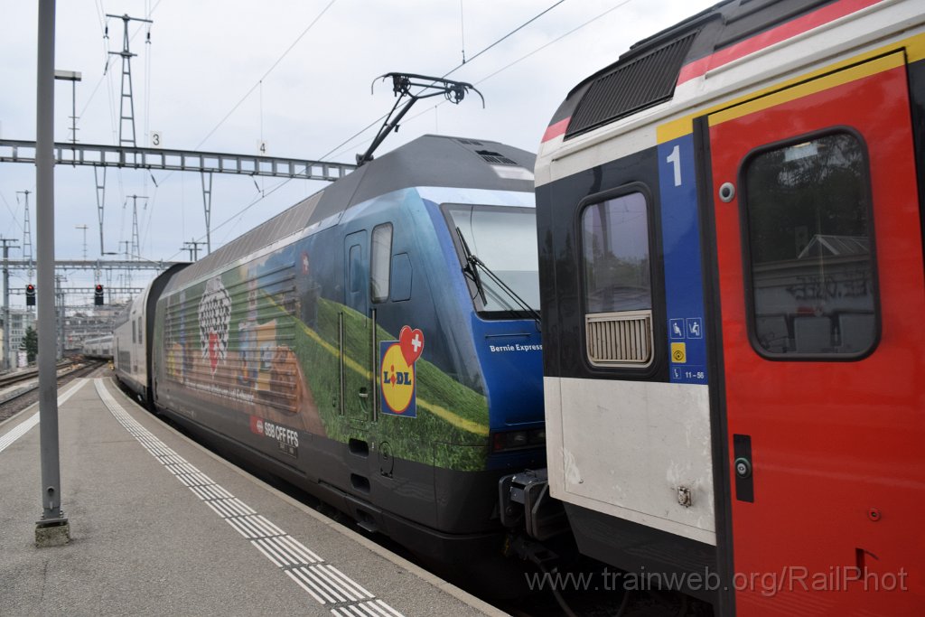 9948-0021-190825.jpg - SBB-CFF Re 460.087-0 "Säuliamt" / Genève-Cornavin 19.8.2025