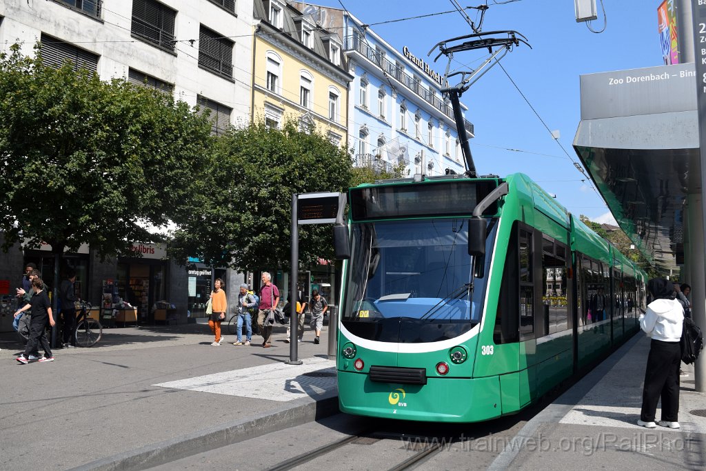9958-0014-220825.jpg - BVB Be 6/8 303 / Centralbahnplatz 22.8.2025