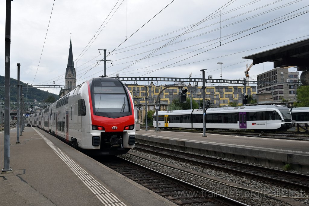 9965-0047-230825.jpg - SBB-CFF RABe 512.042 + Thurbo RABe 526.722-4 "Märwil" / St.Gallen HB 23.8.2025