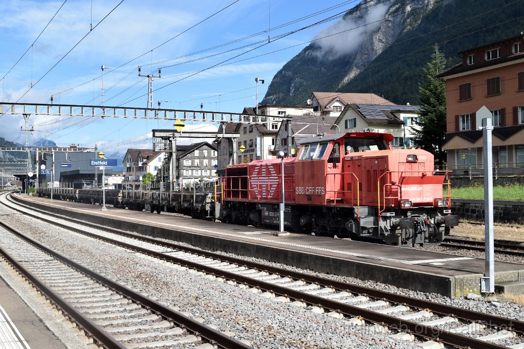 10014-0015-140925.jpg - SBB-CFF Am 843.012-6 / Erstfeld 14.9.2025