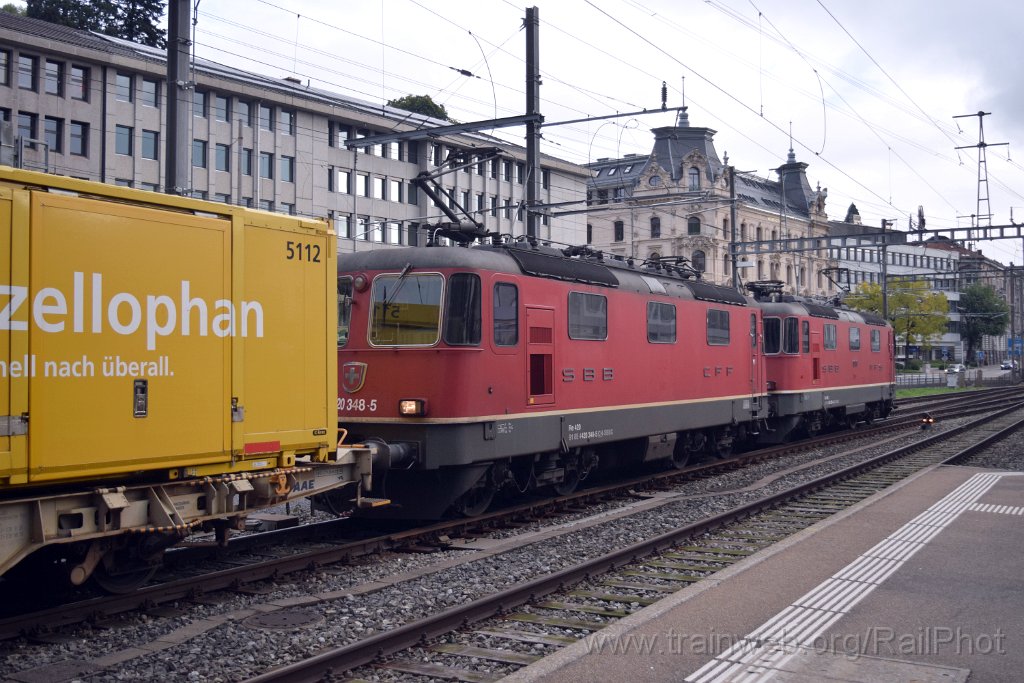 10042-0021-260925.jpg - SBB-CFF Re 4/4" 11259 + Re 4/4" 11348 / St.Gallen HB 26.9.2025