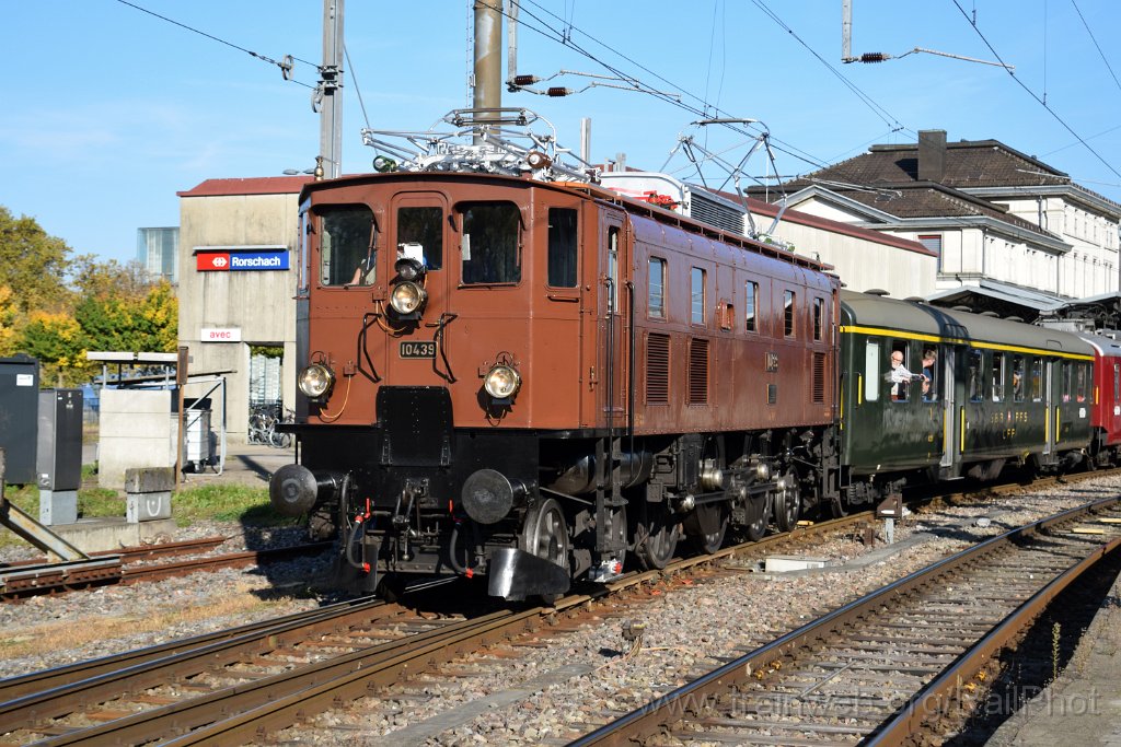 10080-0036-181025.jpg - SBB-CFF Ae 3/6" 10439 / Rorschach 18.10.2025