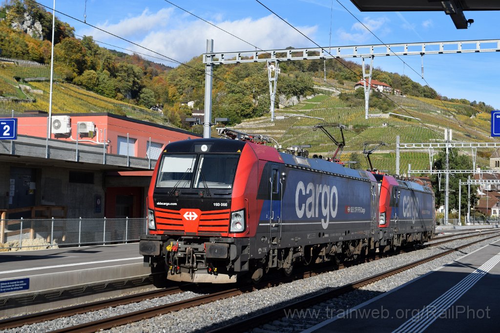 10101-0040-281025.jpg - SBB-CFF 193.058-5 + 193.066 / Twann 28.10.2025