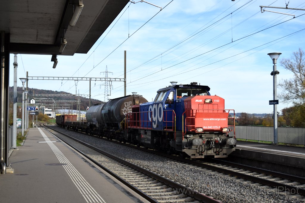10116-0019-111125.jpg - SBB-CFF Am 843.075-3 / Otelfingen 11.11.2025