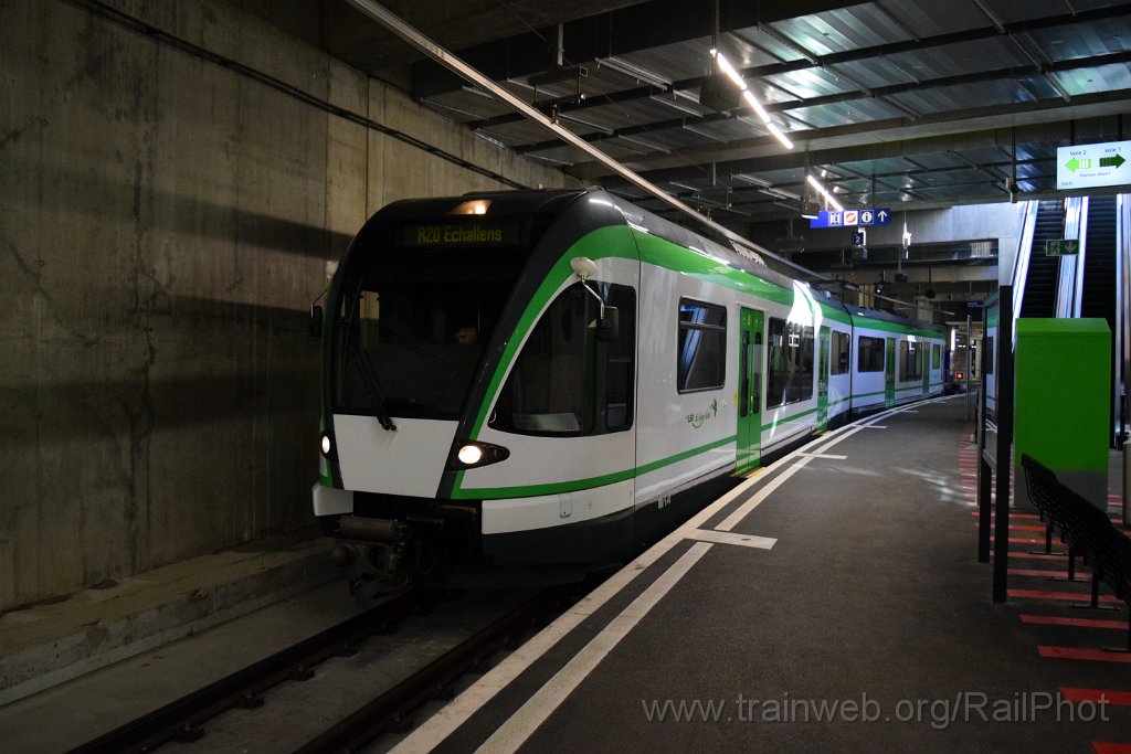 10125-0023-271125.jpg - LEB RBe 4/8 44 / Lausanne-Flon 27.11.2025