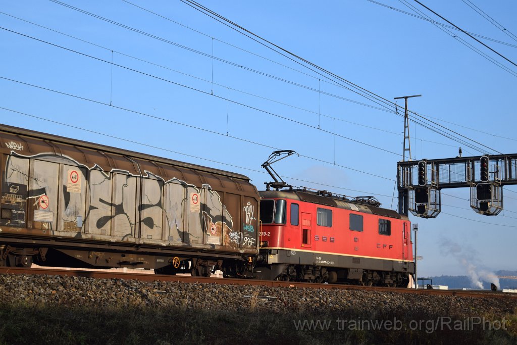 10130-0028-021225.jpg - SBB-CFF Re 4/4" 11279 / Killwangen-Spreitenbach 2.12.2025