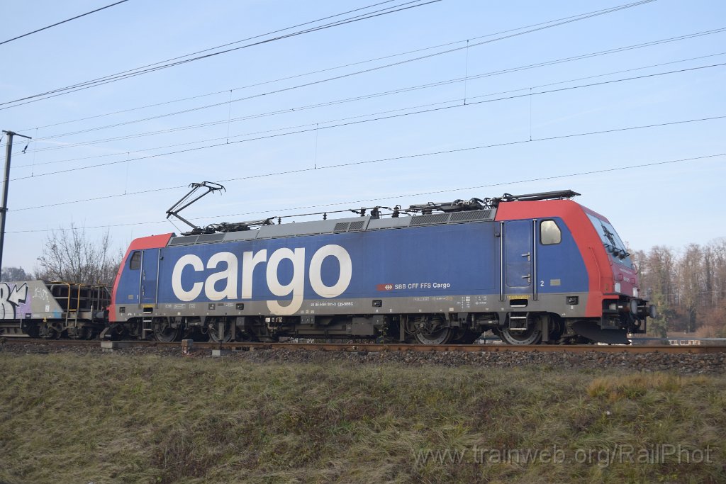 10131-0017-021225.jpg - SBB-CFF Re 484.001-3 / Killwangen-Spreitenbach 2.12.2025