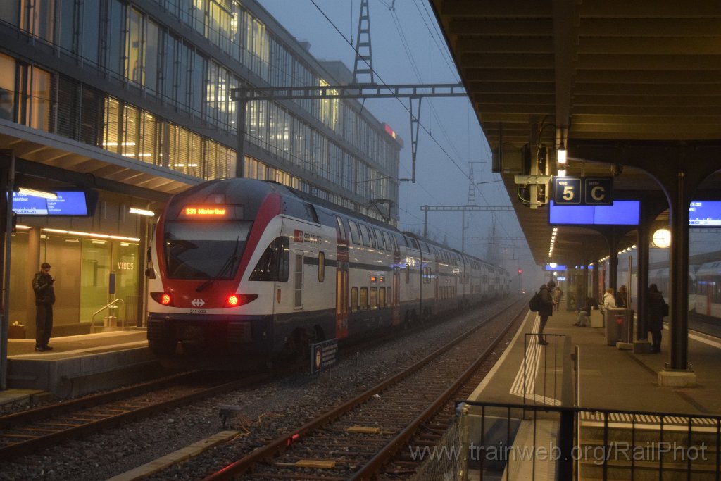 10131-0037-021225.jpg - SBB-CFF RABe 511.003 "Wädenswil" / Wil 2.12.2025