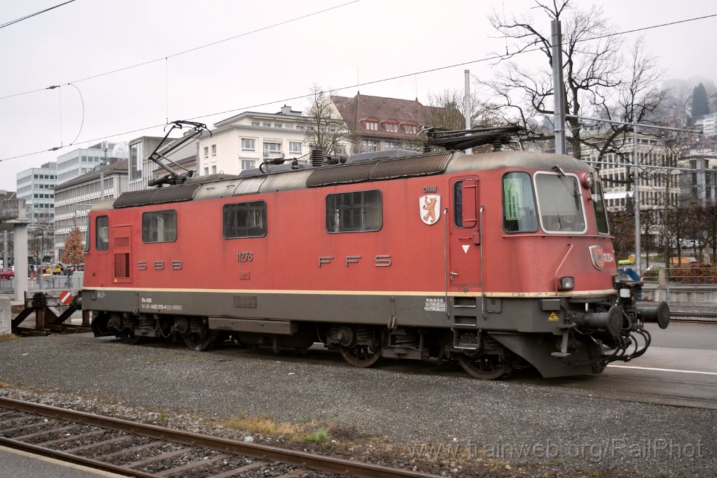 10147-0042-161225.jpg - SBB-CFF Re 4/4" 11278 "Cham" / St.Gallen HB 16.12.2025
