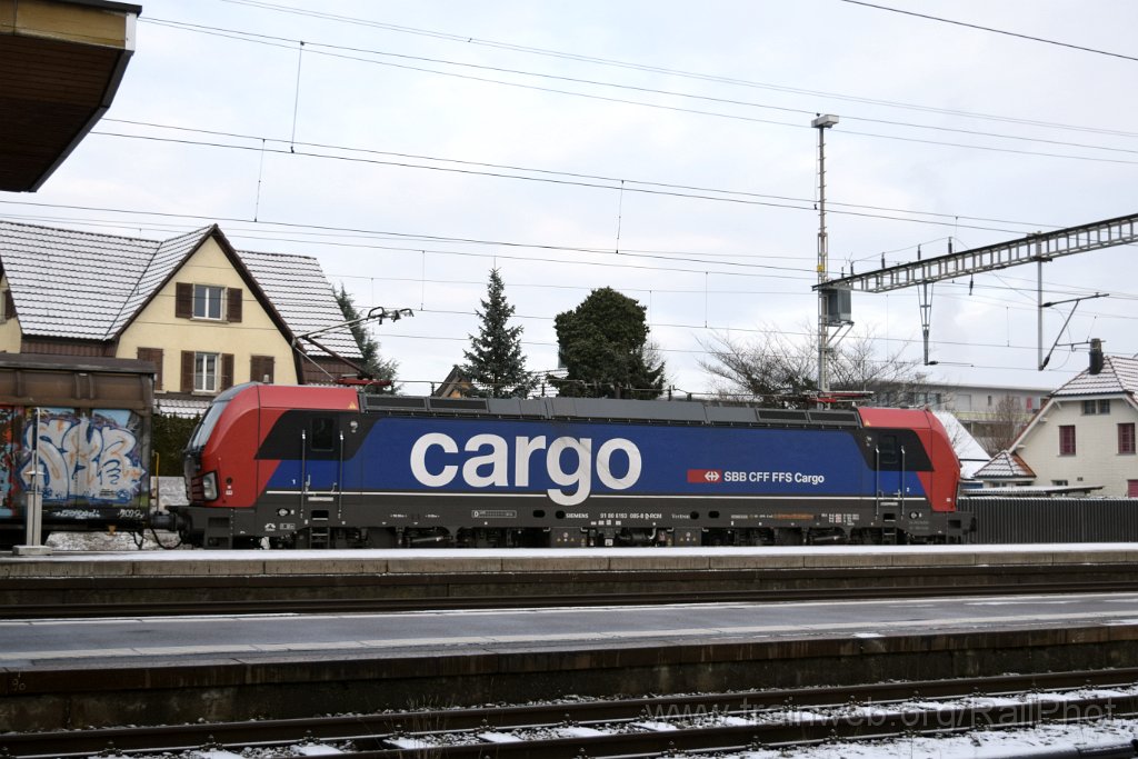 10165-0001-060126.jpg - SBB-CFF 193.085 / Lenzburg 6.1.2026