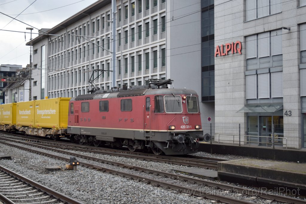 10188-0031-060226.jpg - SBB-CFF Re 4/4'' 11331 / Olten 6.2.2026